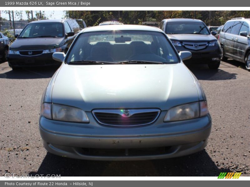 Sage Green Mica / Beige 1999 Mazda 626 LX