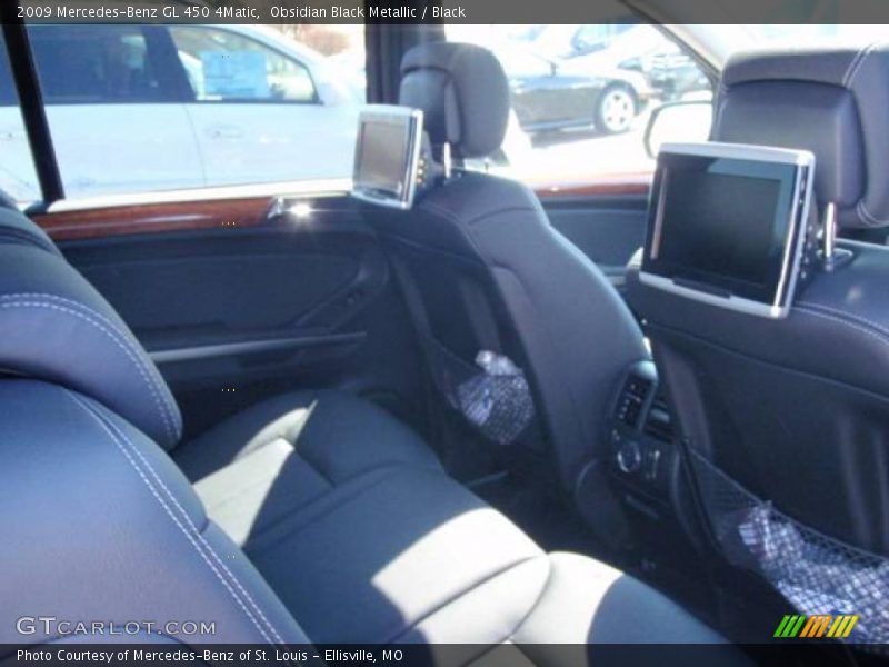 Obsidian Black Metallic / Black 2009 Mercedes-Benz GL 450 4Matic