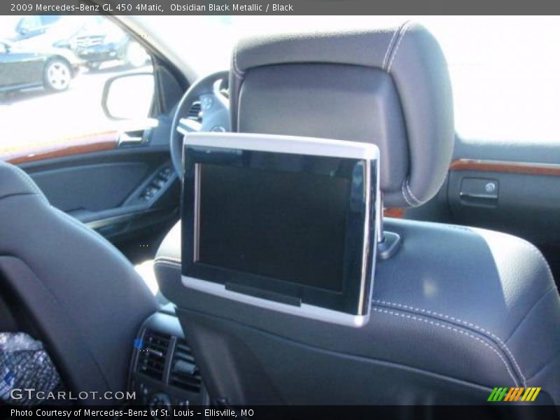 Obsidian Black Metallic / Black 2009 Mercedes-Benz GL 450 4Matic
