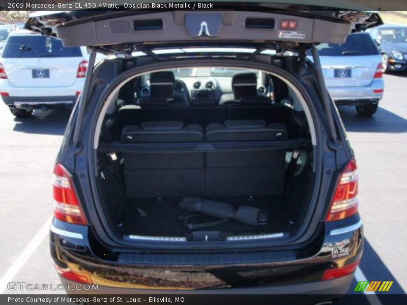 Obsidian Black Metallic / Black 2009 Mercedes-Benz GL 450 4Matic