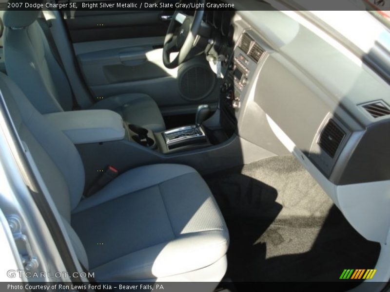 Bright Silver Metallic / Dark Slate Gray/Light Graystone 2007 Dodge Charger SE