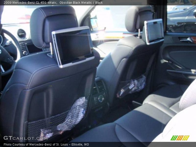 Obsidian Black Metallic / Black 2009 Mercedes-Benz GL 450 4Matic