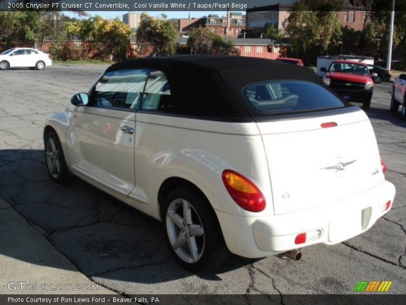  2005 PT Cruiser GT Convertible Cool Vanilla White