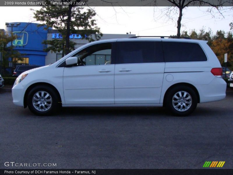 Taffeta White / Ivory 2009 Honda Odyssey EX