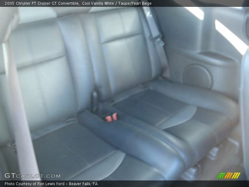 Cool Vanilla White / Taupe/Pearl Beige 2005 Chrysler PT Cruiser GT Convertible