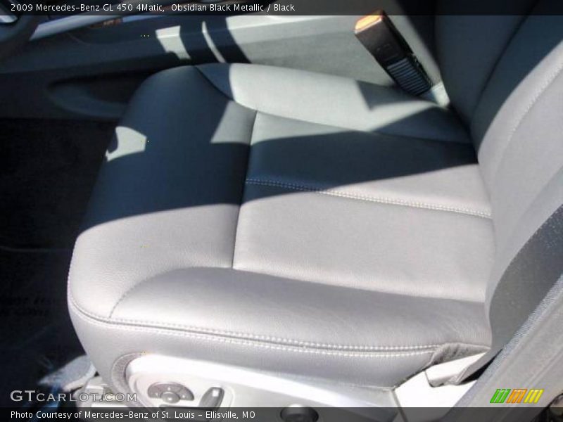 Obsidian Black Metallic / Black 2009 Mercedes-Benz GL 450 4Matic