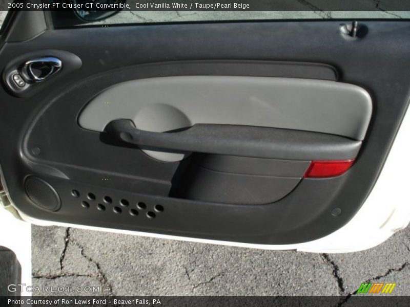 Door Panel of 2005 PT Cruiser GT Convertible
