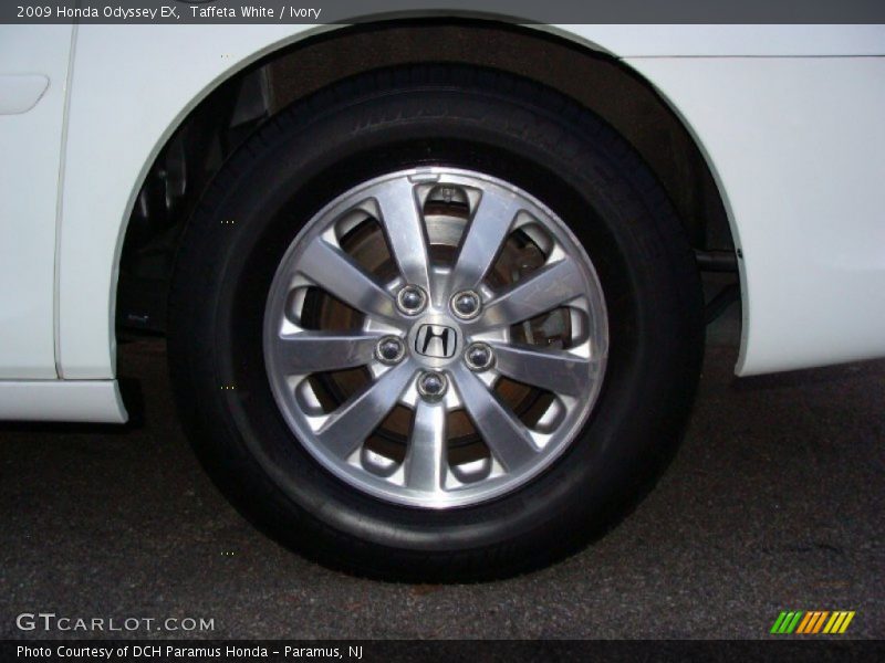 Taffeta White / Ivory 2009 Honda Odyssey EX