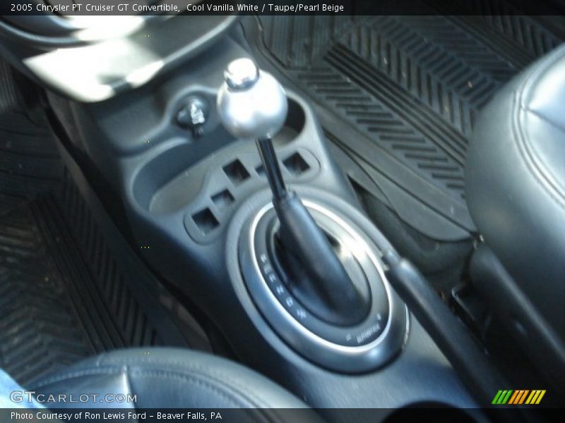 Cool Vanilla White / Taupe/Pearl Beige 2005 Chrysler PT Cruiser GT Convertible