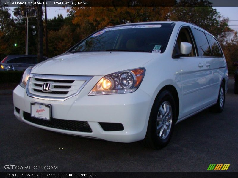 Taffeta White / Ivory 2009 Honda Odyssey EX