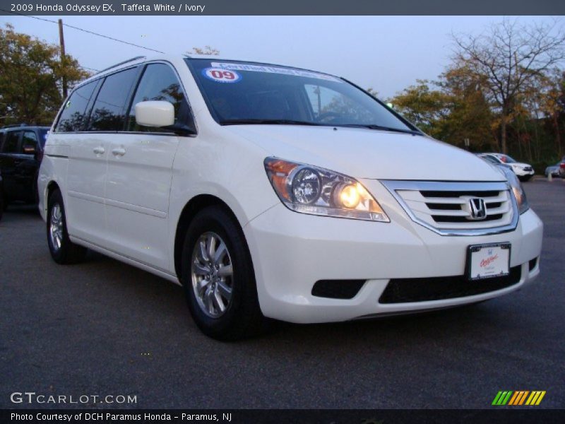 Taffeta White / Ivory 2009 Honda Odyssey EX