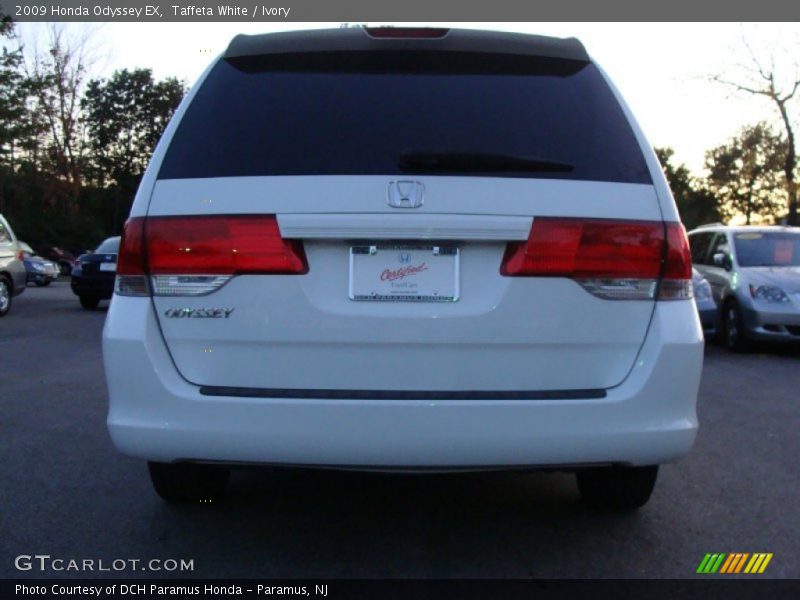 Taffeta White / Ivory 2009 Honda Odyssey EX