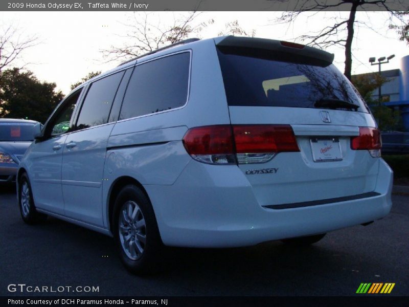 Taffeta White / Ivory 2009 Honda Odyssey EX