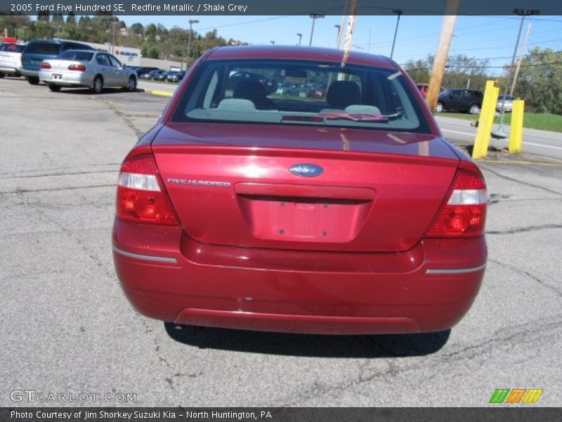 Redfire Metallic / Shale Grey 2005 Ford Five Hundred SE