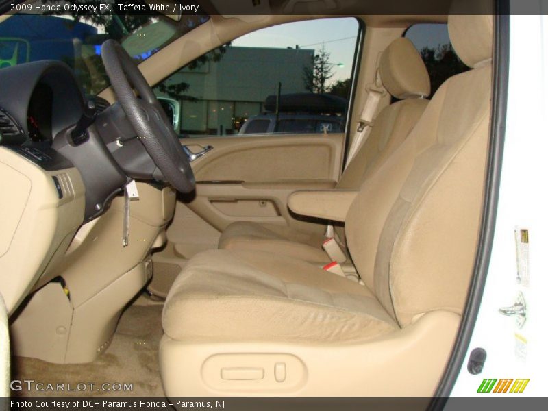 Taffeta White / Ivory 2009 Honda Odyssey EX
