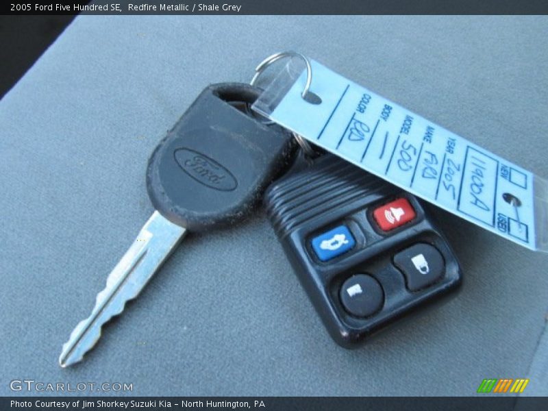 Redfire Metallic / Shale Grey 2005 Ford Five Hundred SE