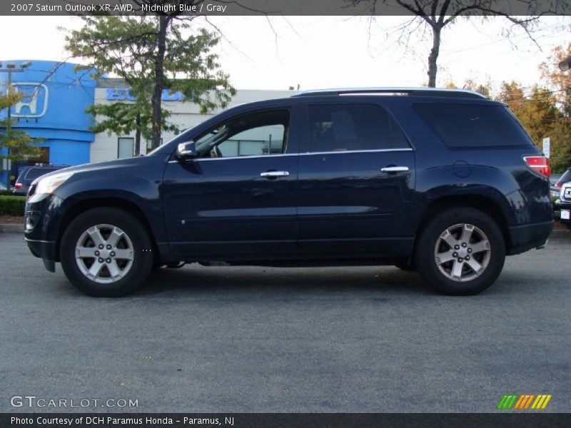 Midnight Blue / Gray 2007 Saturn Outlook XR AWD