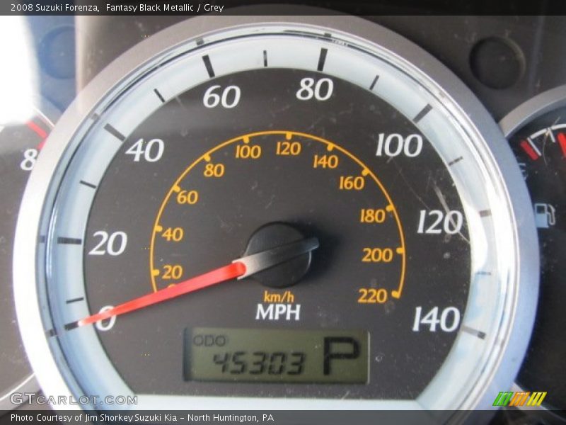 Fantasy Black Metallic / Grey 2008 Suzuki Forenza