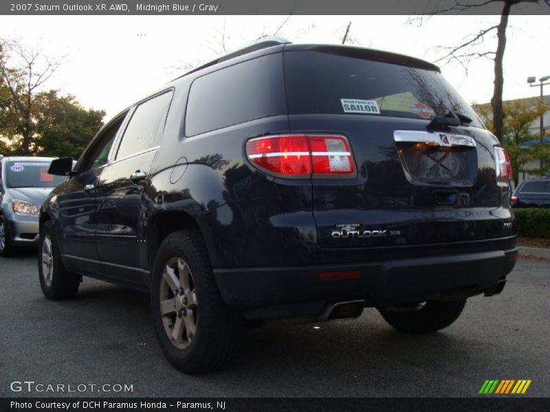 Midnight Blue / Gray 2007 Saturn Outlook XR AWD