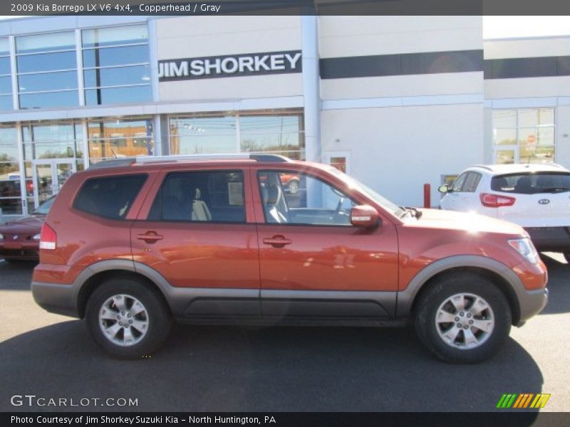 Copperhead / Gray 2009 Kia Borrego LX V6 4x4