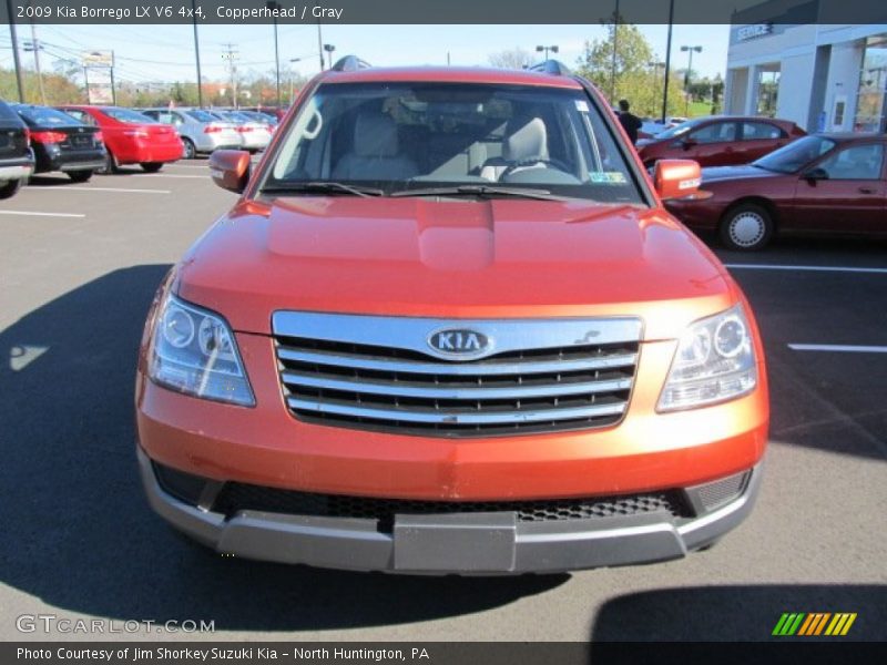 Copperhead / Gray 2009 Kia Borrego LX V6 4x4