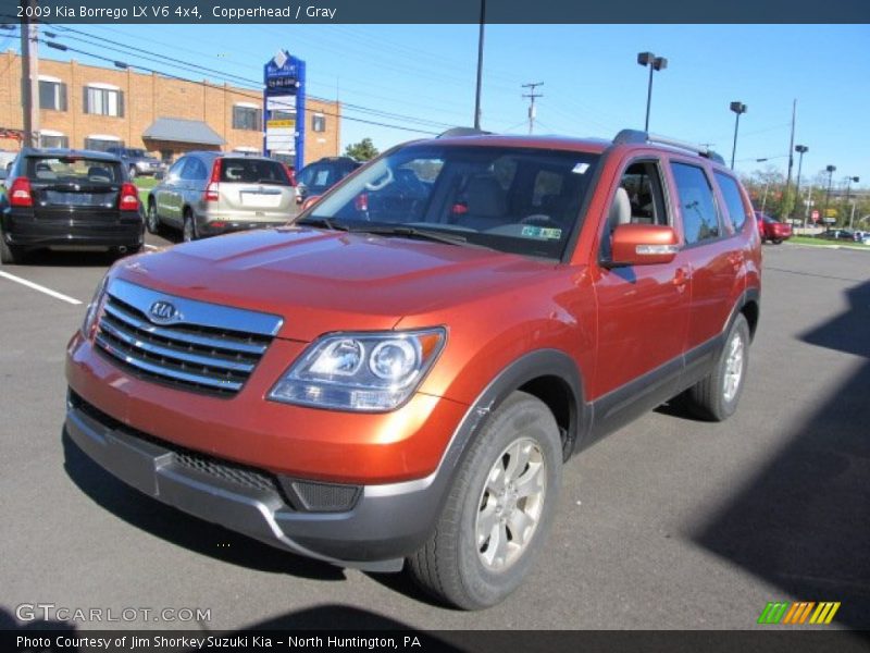 Copperhead / Gray 2009 Kia Borrego LX V6 4x4
