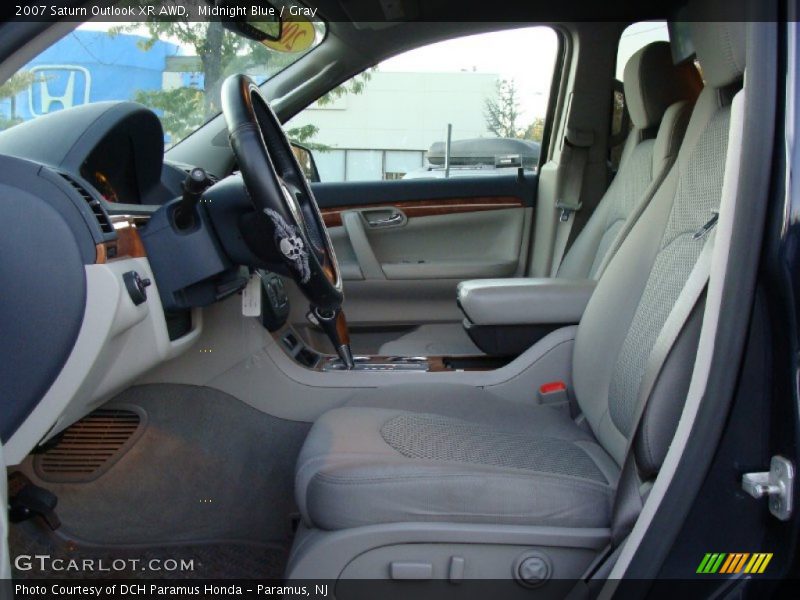 Midnight Blue / Gray 2007 Saturn Outlook XR AWD