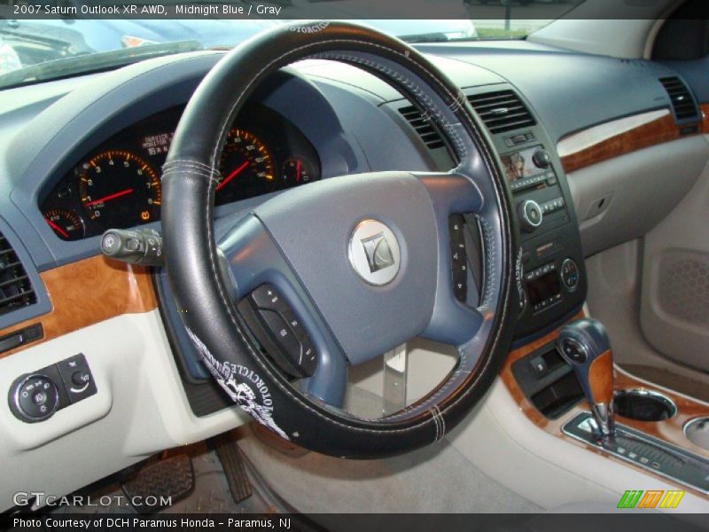 Midnight Blue / Gray 2007 Saturn Outlook XR AWD