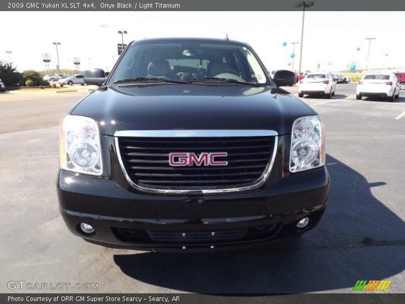 Onyx Black / Light Titanium 2009 GMC Yukon XL SLT 4x4