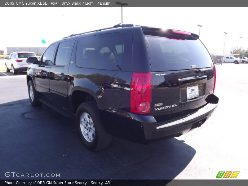 Onyx Black / Light Titanium 2009 GMC Yukon XL SLT 4x4