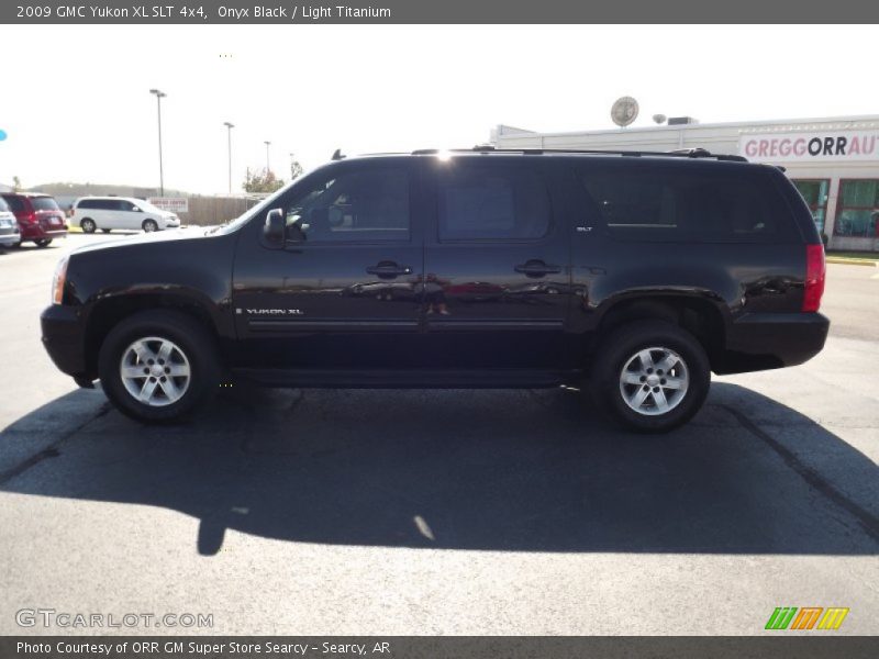 Onyx Black / Light Titanium 2009 GMC Yukon XL SLT 4x4