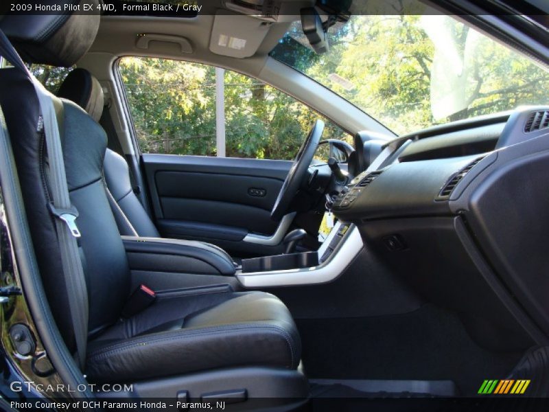 Formal Black / Gray 2009 Honda Pilot EX 4WD