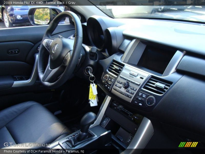 Formal Black / Gray 2009 Honda Pilot EX 4WD