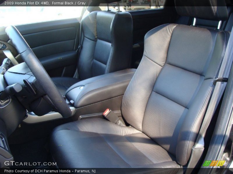 Formal Black / Gray 2009 Honda Pilot EX 4WD