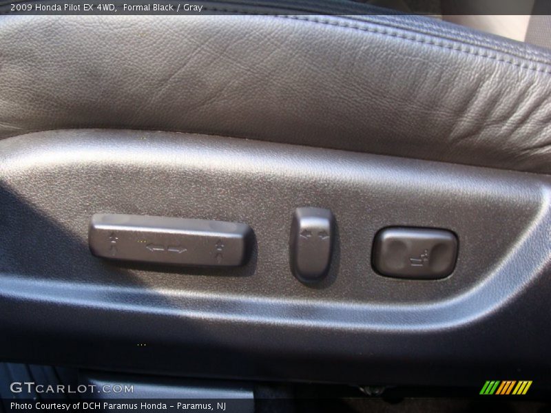 Formal Black / Gray 2009 Honda Pilot EX 4WD