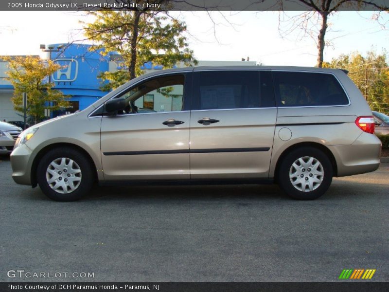 Desert Rock Metallic / Ivory 2005 Honda Odyssey LX