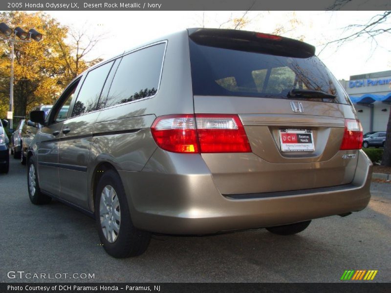 Desert Rock Metallic / Ivory 2005 Honda Odyssey LX