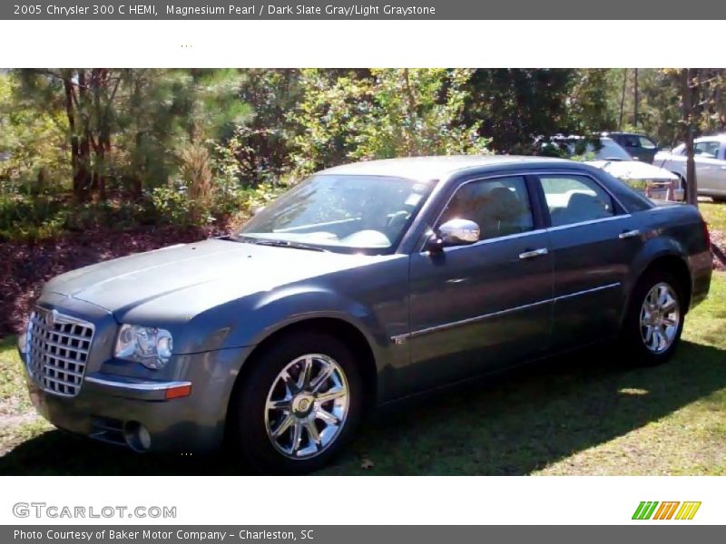 Magnesium Pearl / Dark Slate Gray/Light Graystone 2005 Chrysler 300 C HEMI
