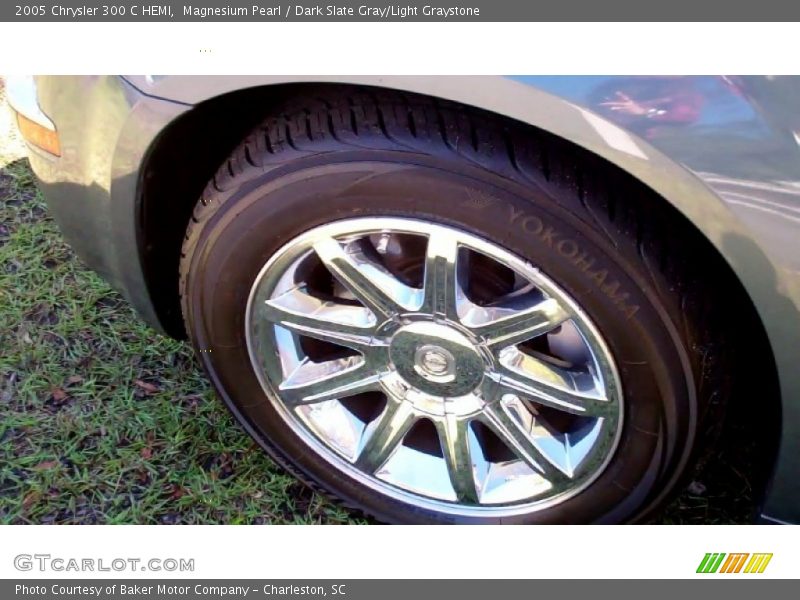 Magnesium Pearl / Dark Slate Gray/Light Graystone 2005 Chrysler 300 C HEMI