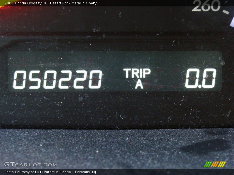 Desert Rock Metallic / Ivory 2005 Honda Odyssey LX