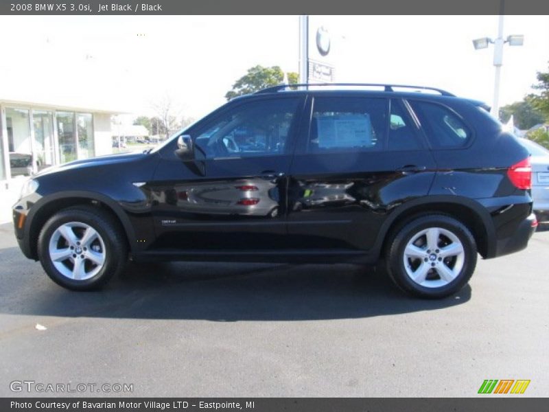 Jet Black / Black 2008 BMW X5 3.0si