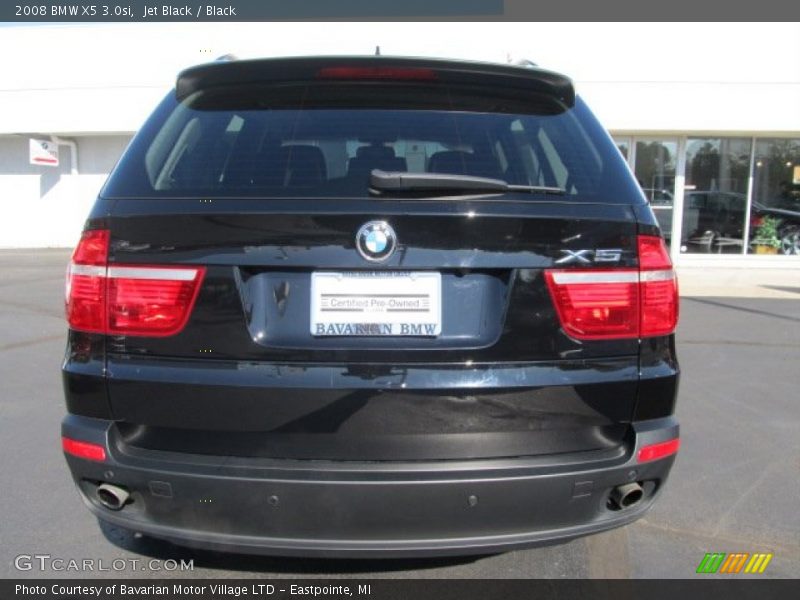 Jet Black / Black 2008 BMW X5 3.0si
