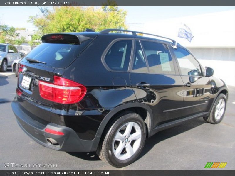Jet Black / Black 2008 BMW X5 3.0si