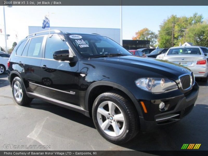 Jet Black / Black 2008 BMW X5 3.0si