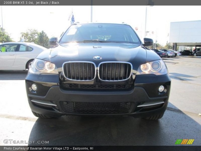 Jet Black / Black 2008 BMW X5 3.0si