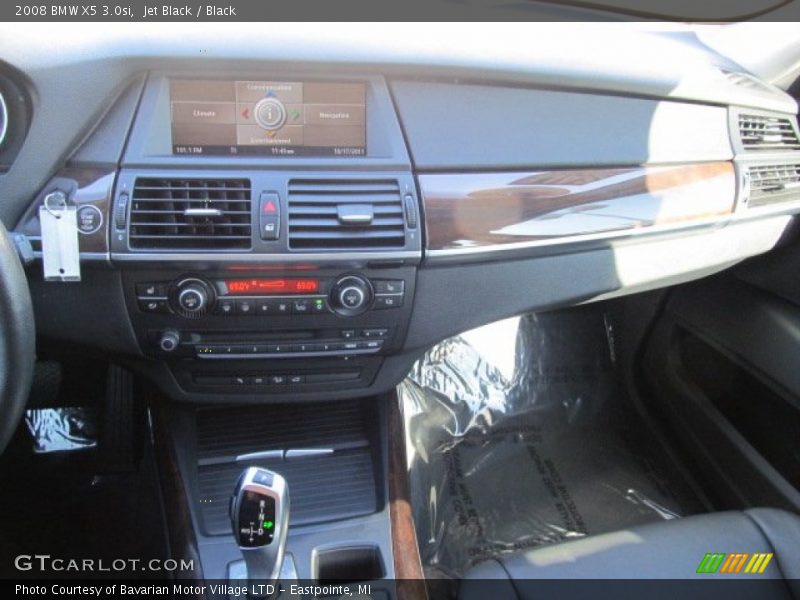 Jet Black / Black 2008 BMW X5 3.0si