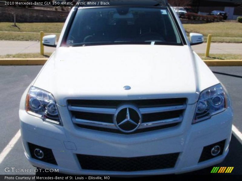 Arctic White / Black 2010 Mercedes-Benz GLK 350 4Matic