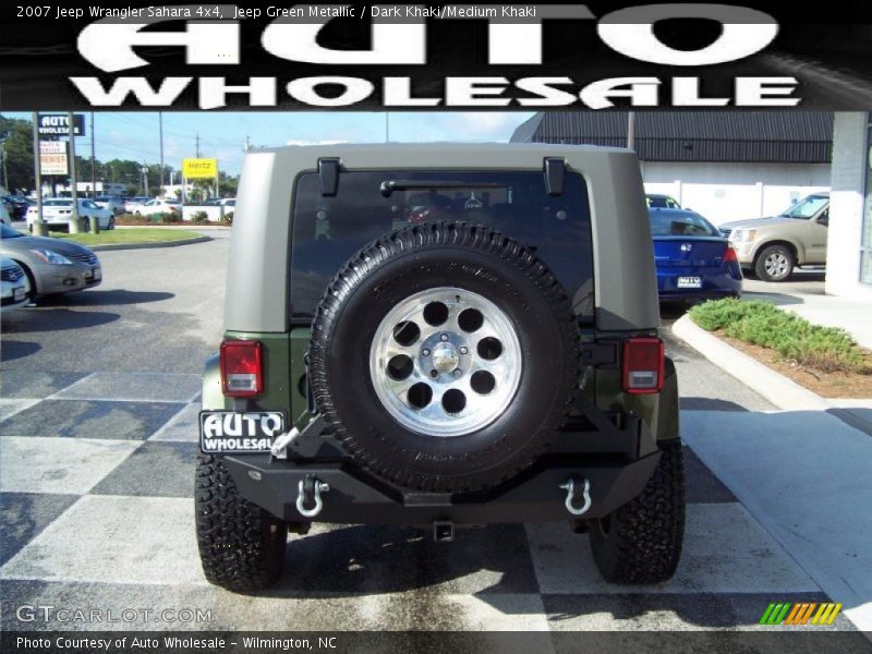 Jeep Green Metallic / Dark Khaki/Medium Khaki 2007 Jeep Wrangler Sahara 4x4