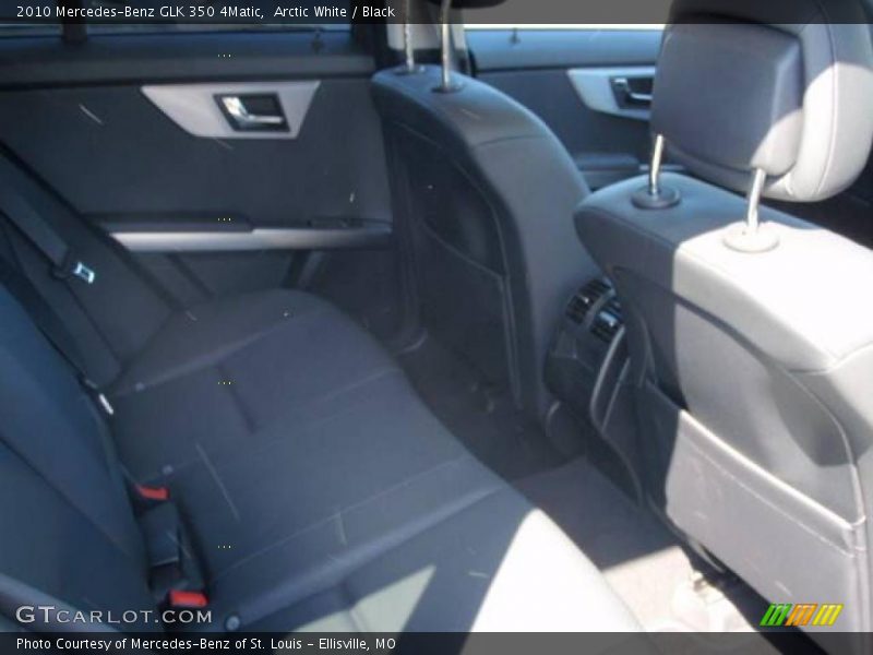 Arctic White / Black 2010 Mercedes-Benz GLK 350 4Matic