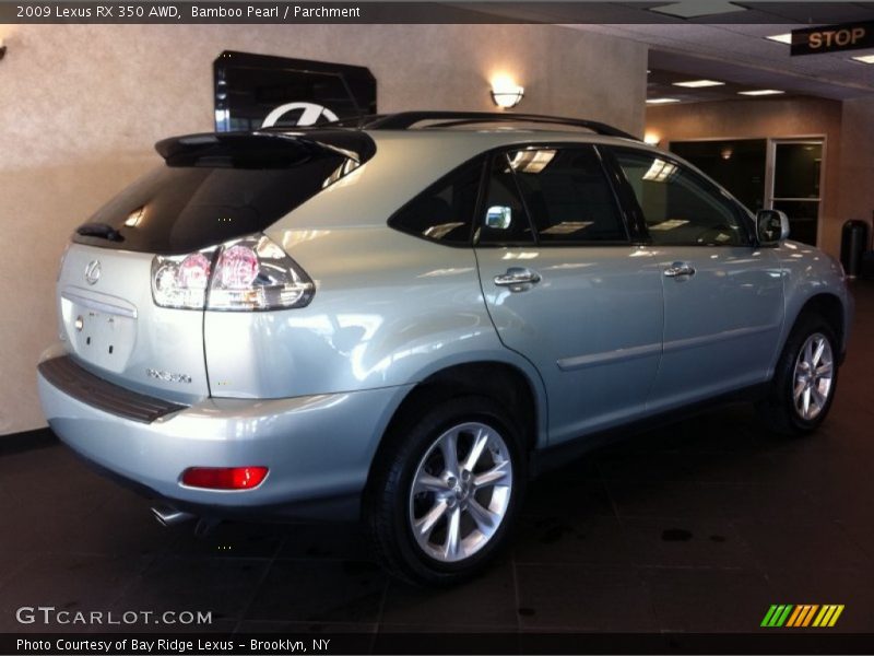 Bamboo Pearl / Parchment 2009 Lexus RX 350 AWD